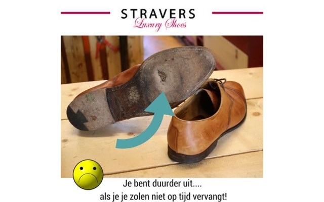 Schoenen met leren online zool